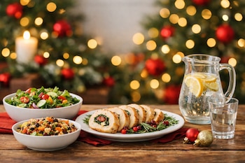 Consumir panetón y chocolate caliente