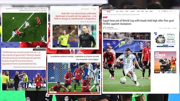 La reacción de los medios de Egipto tras la remontada épica de Argentina en el Mundial: “Las decisiones arbitrales destrozaron el sueño”