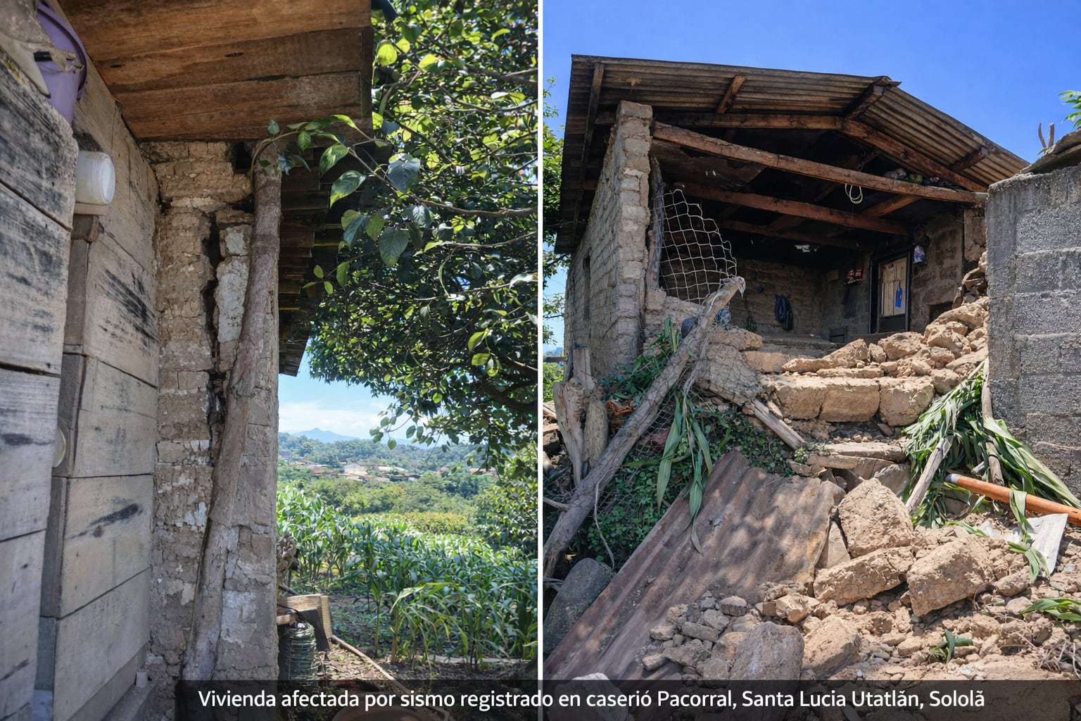 Guatemala activó el Plan Nacional de Respuesta tras el sismo de 7.4, se reportan 42 réplicas y 58 incidentes