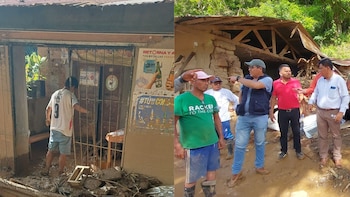Las fuertes lluvias y la