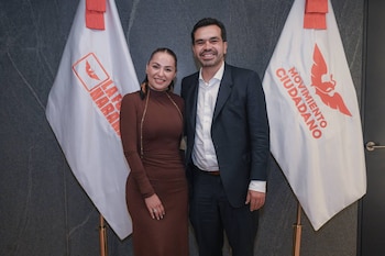 Jorge Álvarez Máynez da la bienvenida a diputados ‘chapulines’ de Morena en Campeche
