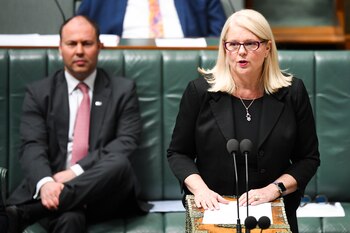 La ministra australiana del Interior,