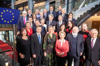 La presidenta de la Comisión