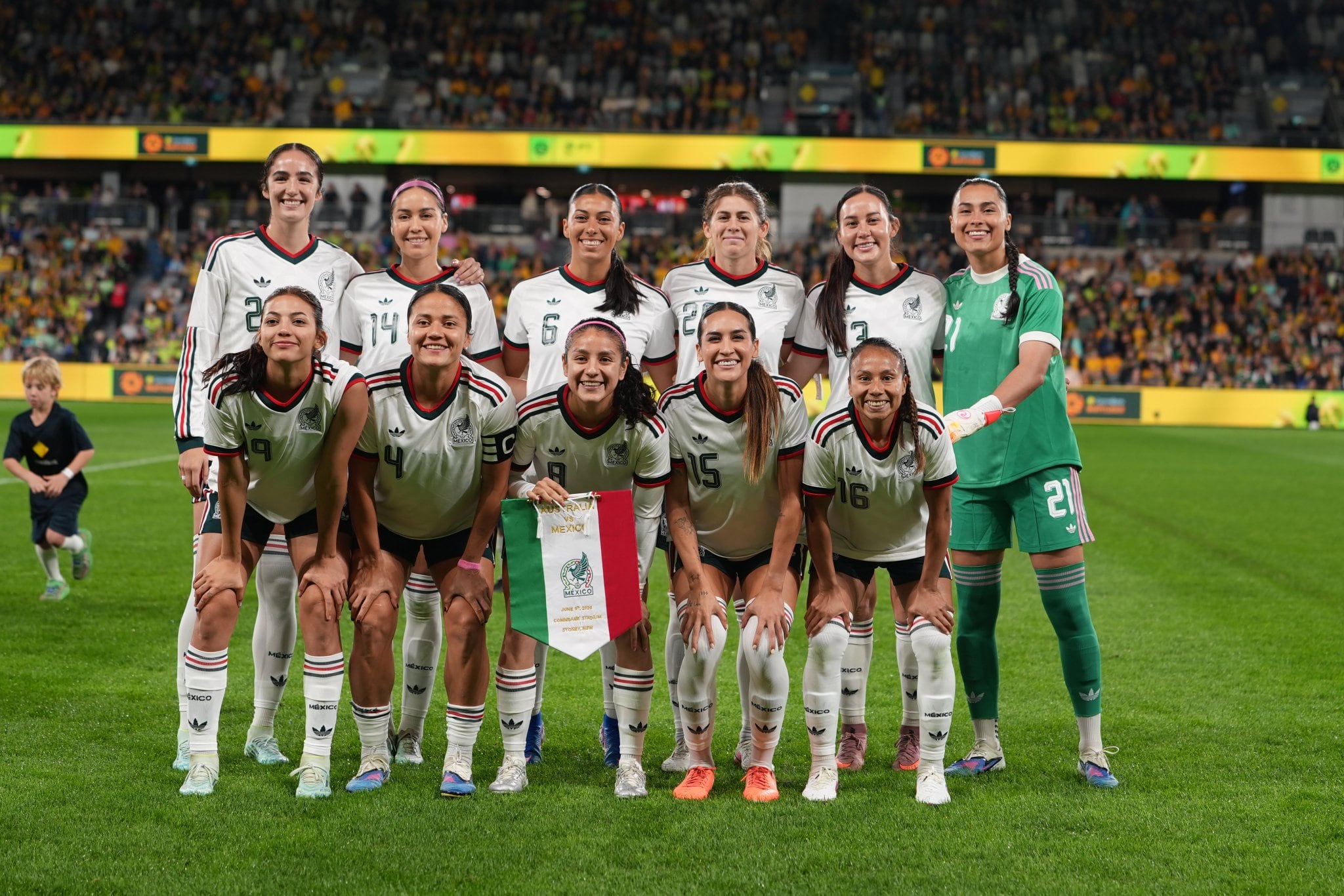 Con estrellas como Sam Kerr y Ellie Carpenter, las Matildas aprovecharon su condición de local para vencer al tricolor. (X: Miseleccionfem)