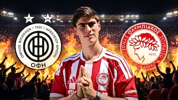 Olympiacos vs OFI Creta: a que hora y dónde ver en vivo a la ‘Hormiga’ González en la Superliga de Grecia