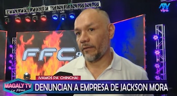 Jackson Mora en el ojo público: empresa de su hermana recibió millonarios montos del MEF. Captura: Magaly Tv La Firme.
