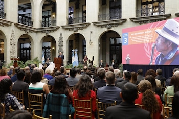 Presidente Bernardo Arévalo recibe informe 2025 del Sistema de Naciones Unidas en Guatemala