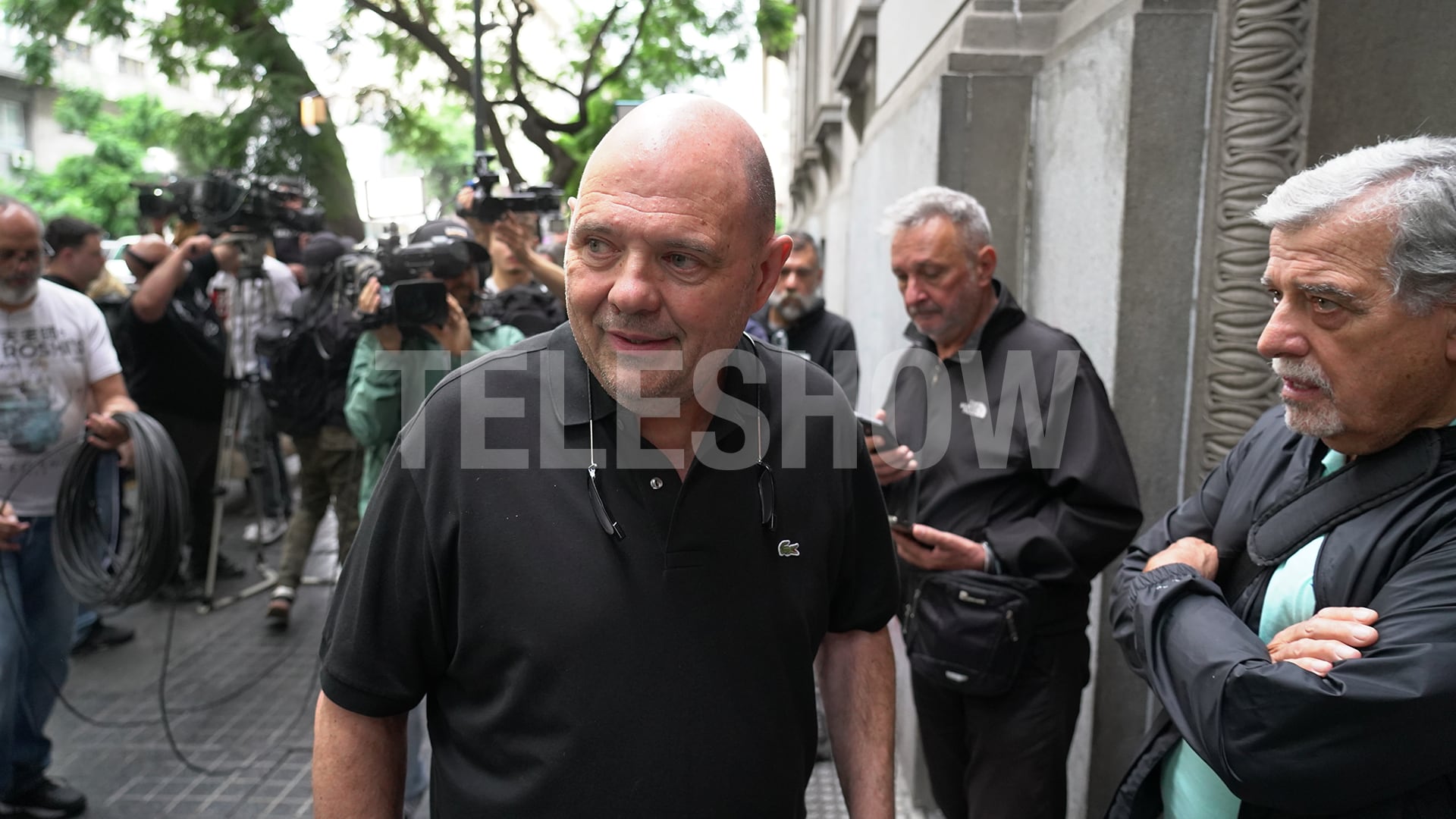 Rottemberg fue una de las primeras figuras en dar el present en el velatorio de su amigo personal