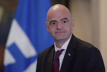 Gianni Infantino, presidente de la