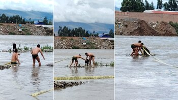 Sin equipo especializado y enfrentando