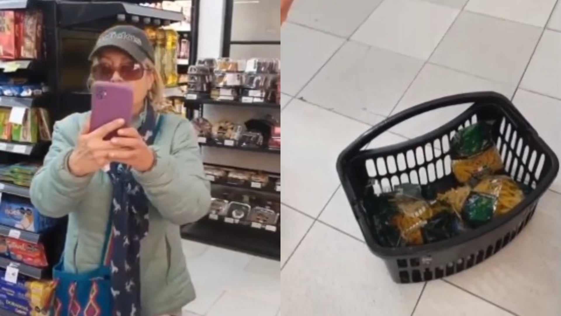 No sería la primera vez: La mujer que agredió a un repartidor de pizza, ya  había discutido con una cajera en un supermercado y hay video - Infobae