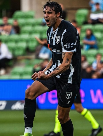 Un contundente disparo de Rafael