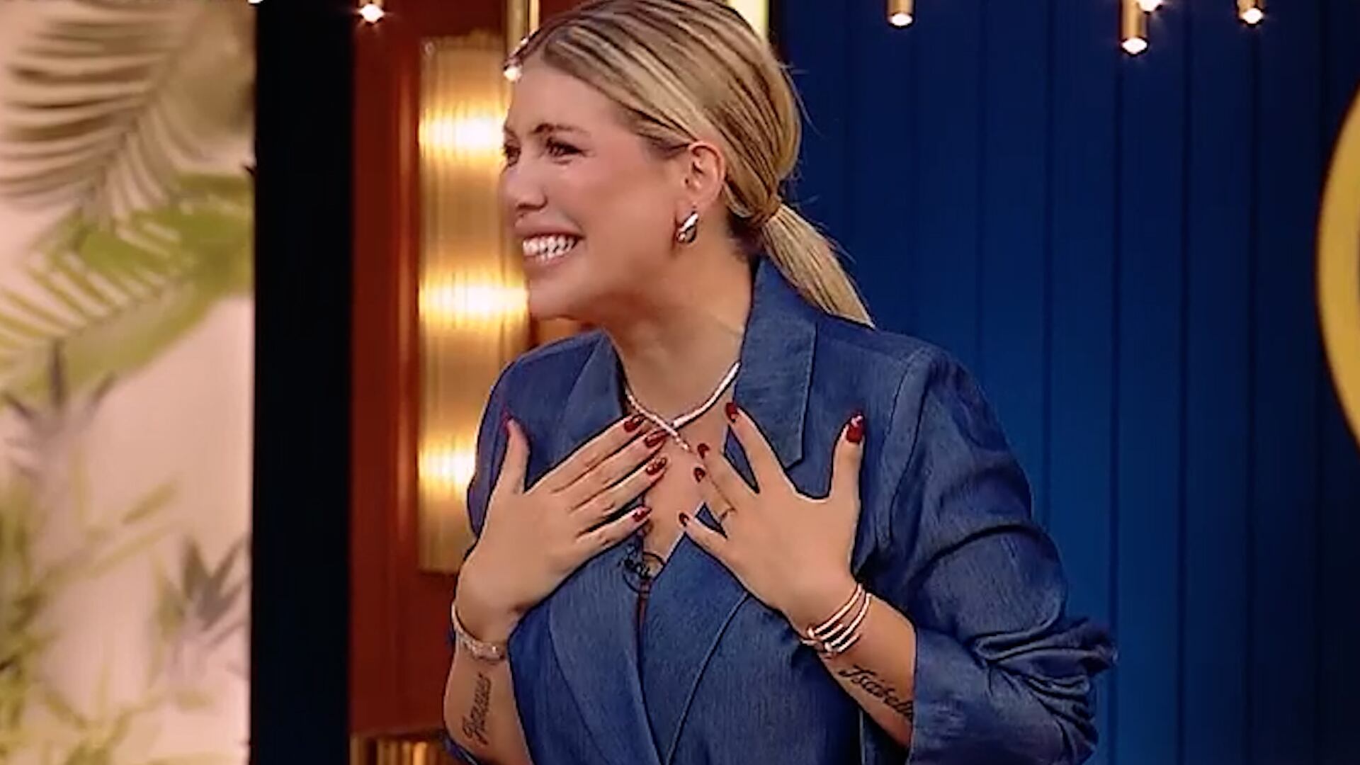 La insólita confesión de Wanda sobre un collar