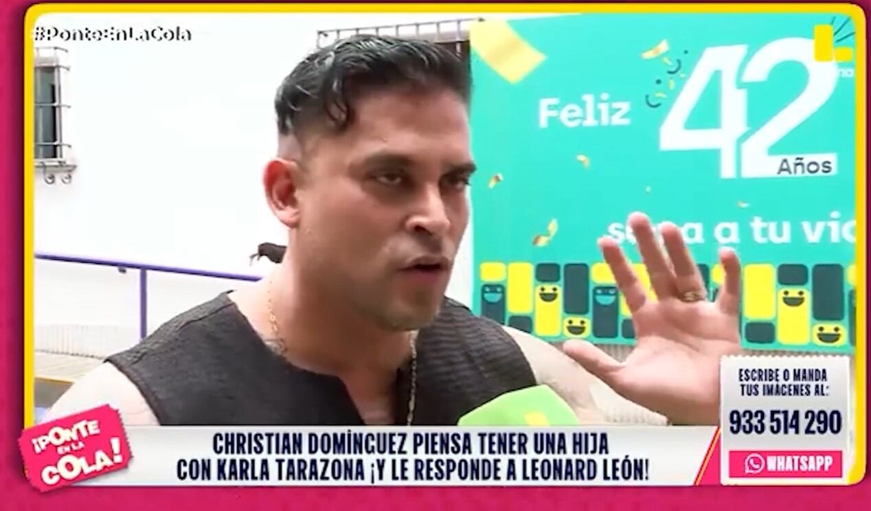 Christian Domínguez y Karla Tarazona confirman planes de ser padres otra vez, pero surge polémica. Infobae Perú / Captura TV - Latina