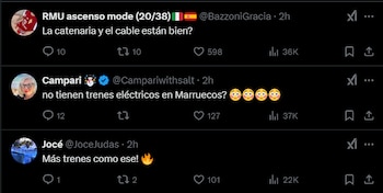 Captura de pantalla con mensajes