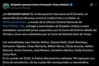 Siete narcotraficantes procesados por tribunales