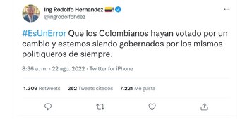 Hernández / Twitter
