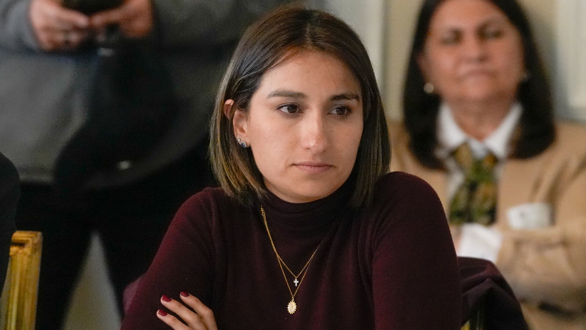 Laura Sarabia cuestionó el manejo mediático del escándalo con Marelbys Meza - crédito Andrea Puentes/Presidencia