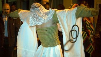 Los "Empalaos" desfilan por las