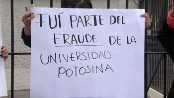 Alumnos de la Universidad Potosina