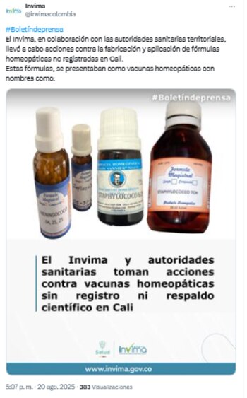 La entidad emitió una alerta