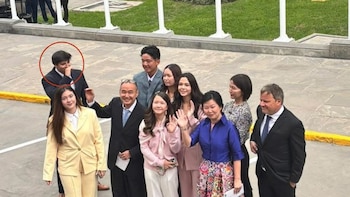 Así fue la aparición de Kyara y Kaori Villanella en la toma de mando de Keiko Fujimori