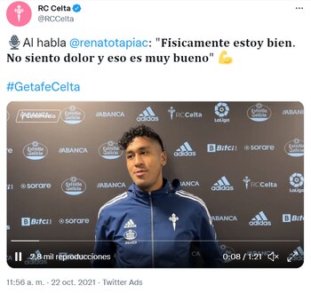 Redes sociales Celta de Vigo