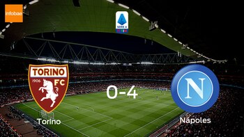 Torino 0 - 4 Nápoles