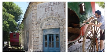 La jardinera restaurada, utilizada en