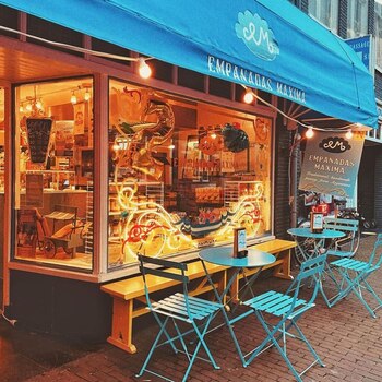 El local de empanadas en