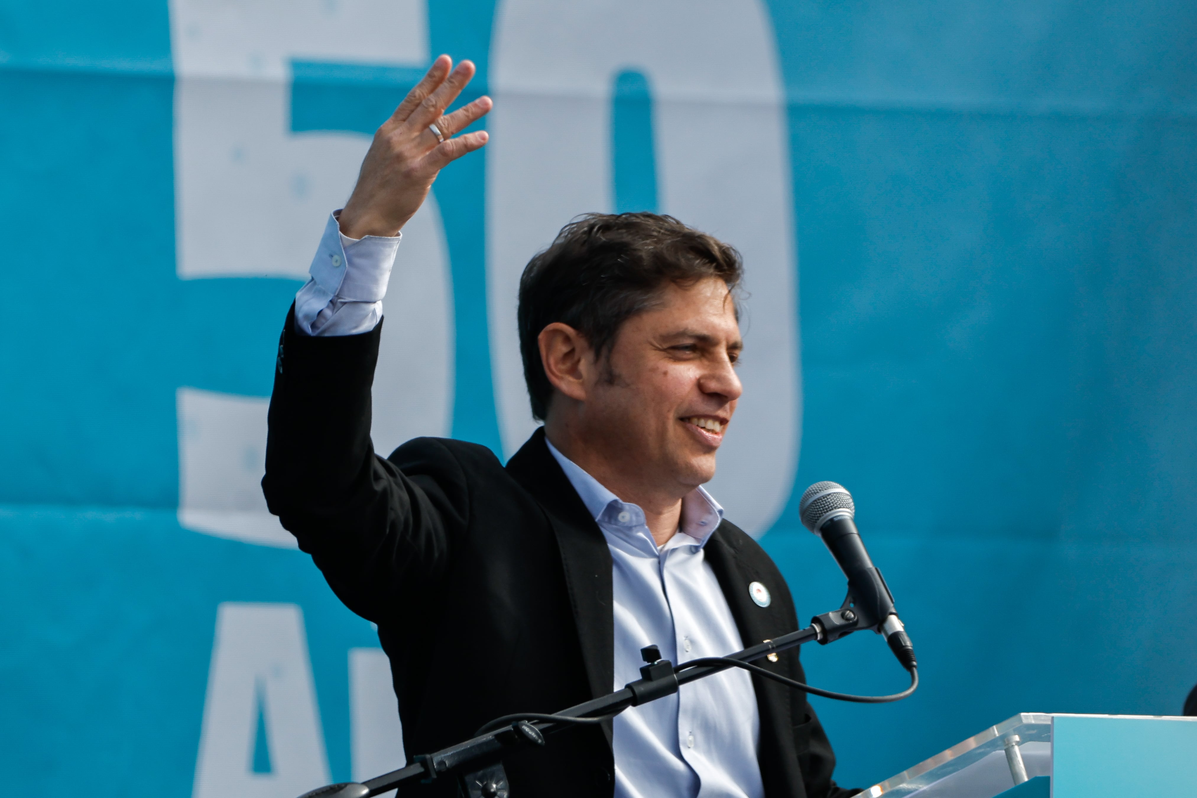Axel Kicillof lanzará su espacio político el 24 de mayo en La Plata (EFE/ Juan Ignacio Roncoroni)
