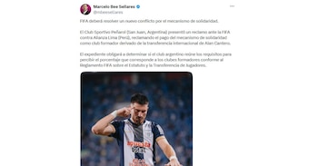 Club Sportivo Peñarol presentó un reclamo ante la FIFA contra Alianza Lima.