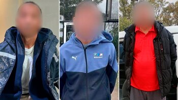 Los delincuentes detenidos