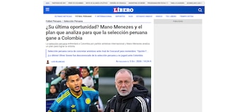 Otro de los diarios más destacados del país del pacífico habló sobre el plan que tendría el técnico brasileño Mano Menezes-crédito Líbero