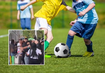 Fútbol - Batalla campal