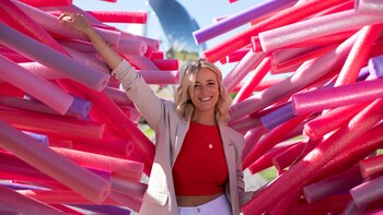 Natalia Simon posó en el