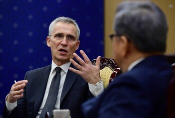 Jens Stoltenberg se reúne con