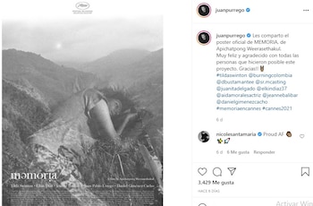 Post de Instagram en Juan