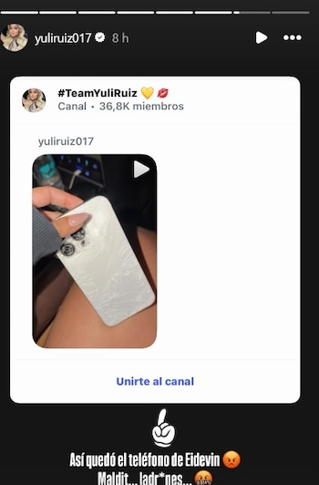 El susto de Eidevin López y Yuli Ruiz: así narraron el asalto que sufrieron mientras grababan en Antioquia - crédito @yuliruiz017/IG