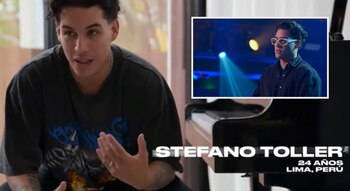 Stefano Toller es uno de los integrantes del reality de Netflix.