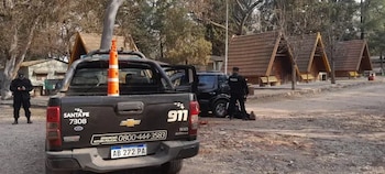 Los acusados por el crimen fueron detenidos en el Parque Sarmiento de Carcarañá (Fuente: La Capital)