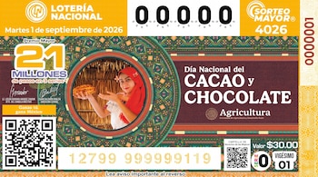 Lotería Nacional.
