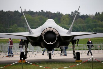 Un avión F-35 Lockheed Martin