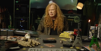 Dave Mustaine superó la indigencia