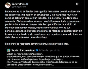 Gustavo Petro aseguró que