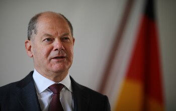 Olaf Scholz, ministro de finanzas