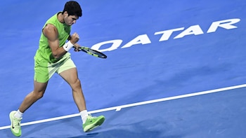 El tenista español Carlos Alcaraz