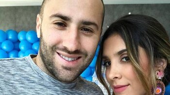 Daniela y David Ospina, su