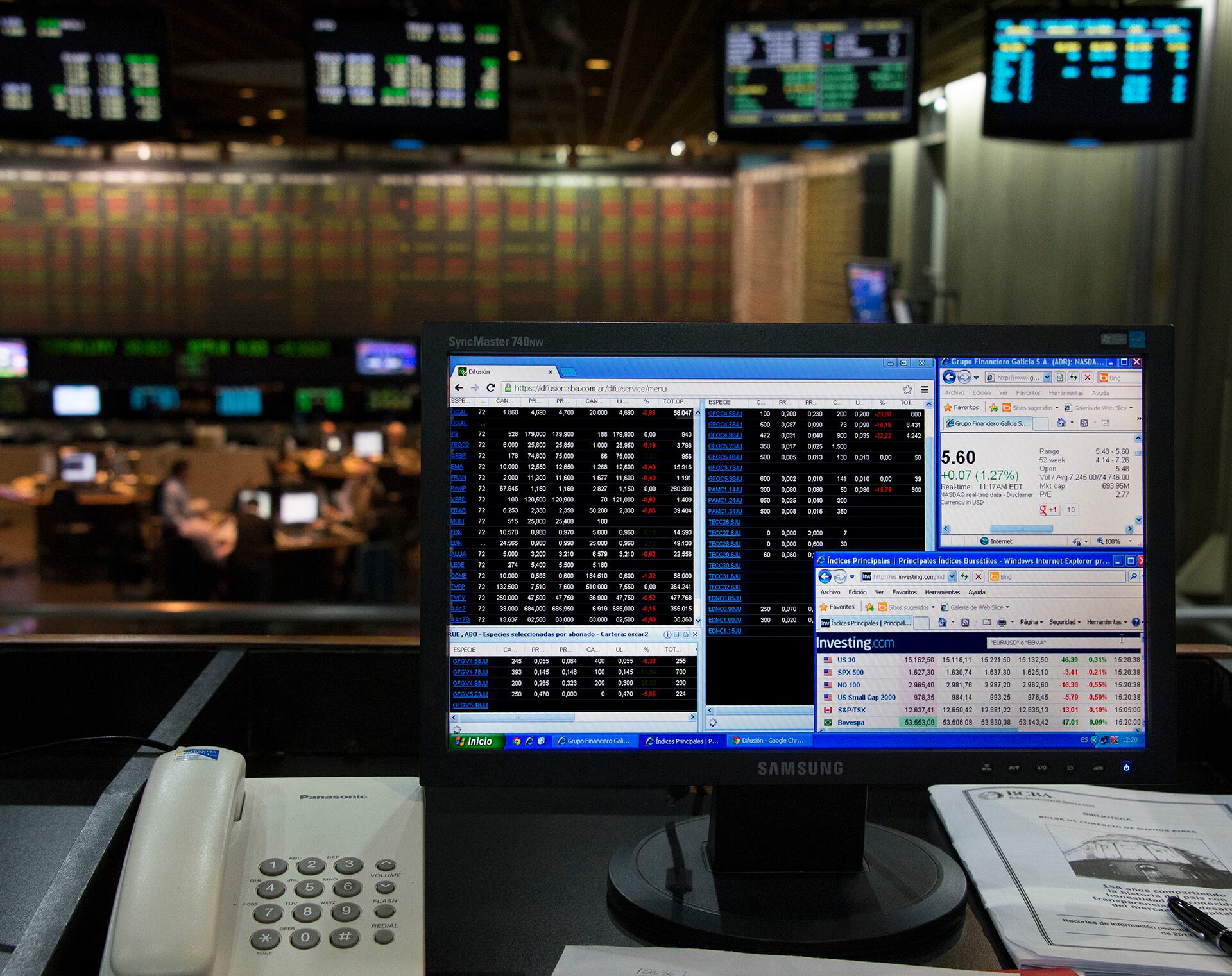 El Merval porteña sube 13% en pesos y 16% en dólares en lo que va de mayo.