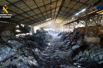 Los residuos eran transportados aprovechando